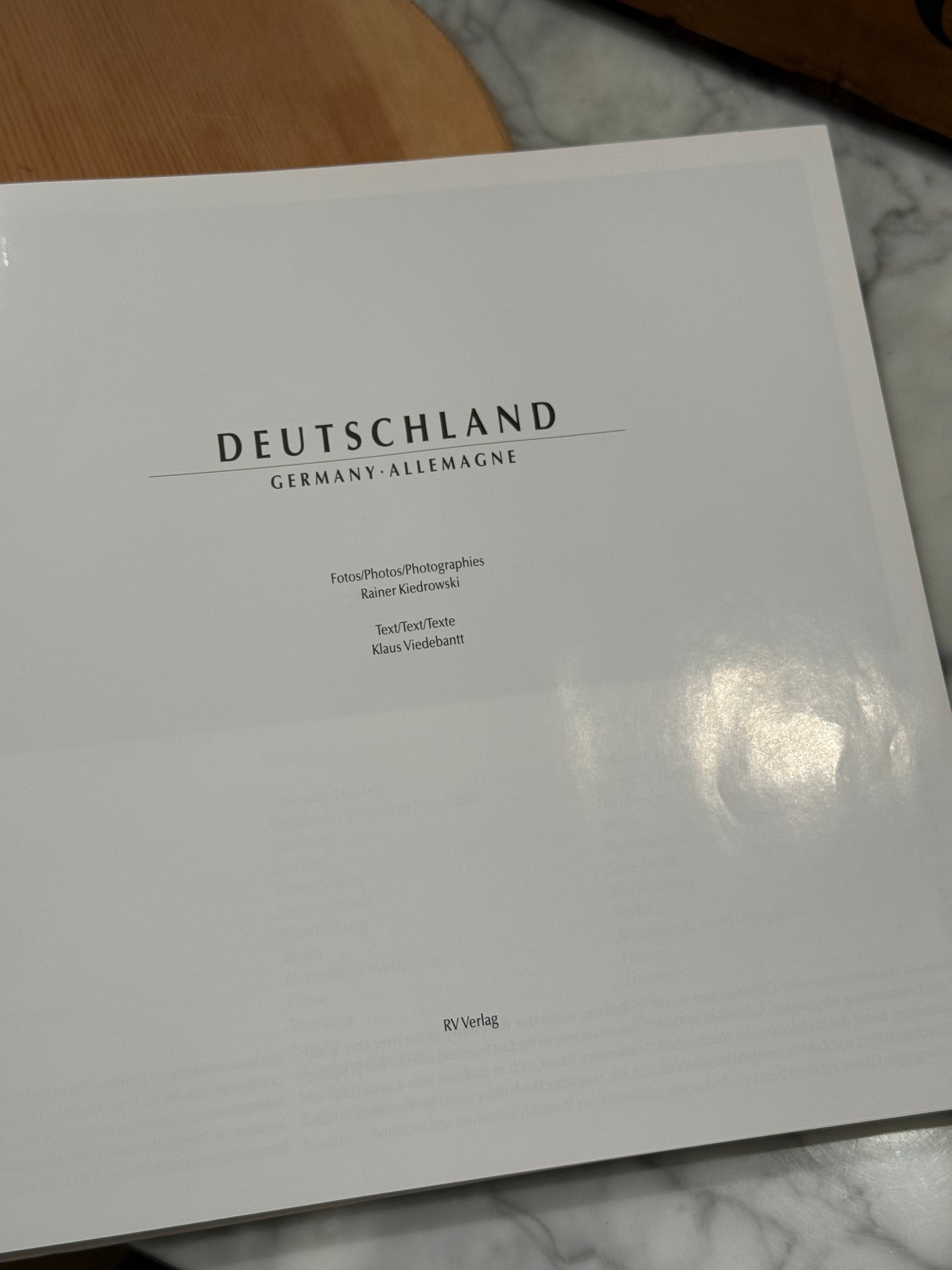 Deutschland Germany Coffee Table Photography Book