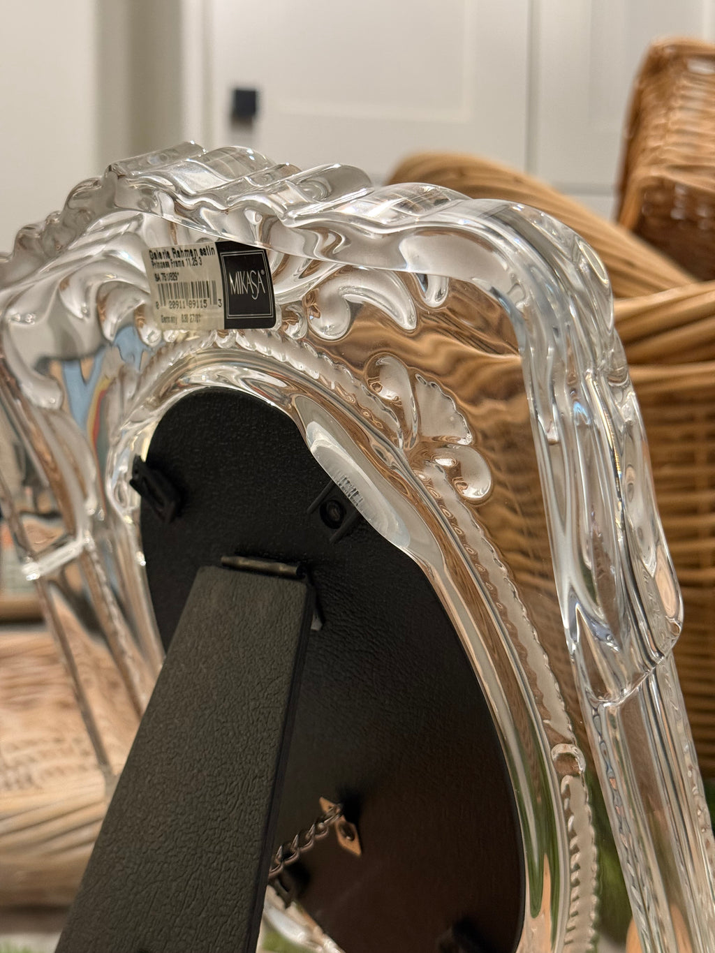 Vintage Mikasa Satin Princess Crystal Frame