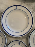Vintage 1951 Homer Laughlin US Navy Anchor Plate Glaze Error