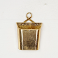 Gold Metallic Wall Bucket