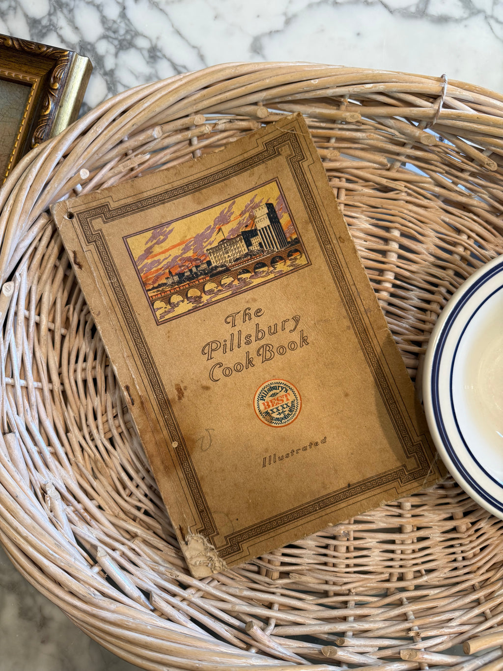 Antique 1913 The Pillsbury Cook Book Softcover (Vintage First Edition Ephemera)