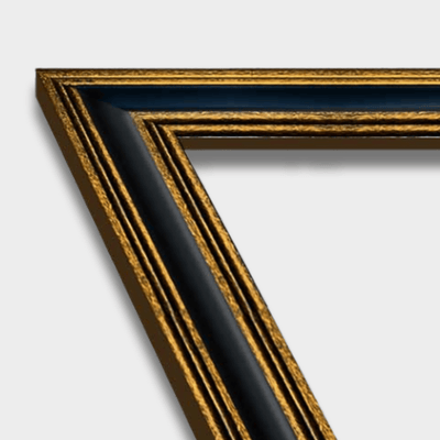 Slim Black with Gold Trim