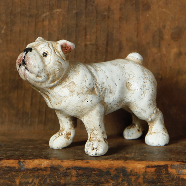 Mini French Bulldog Cast Iron Dog