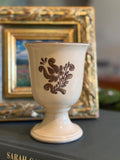 5.5" Pfaltzgraff Village Footed Goblet