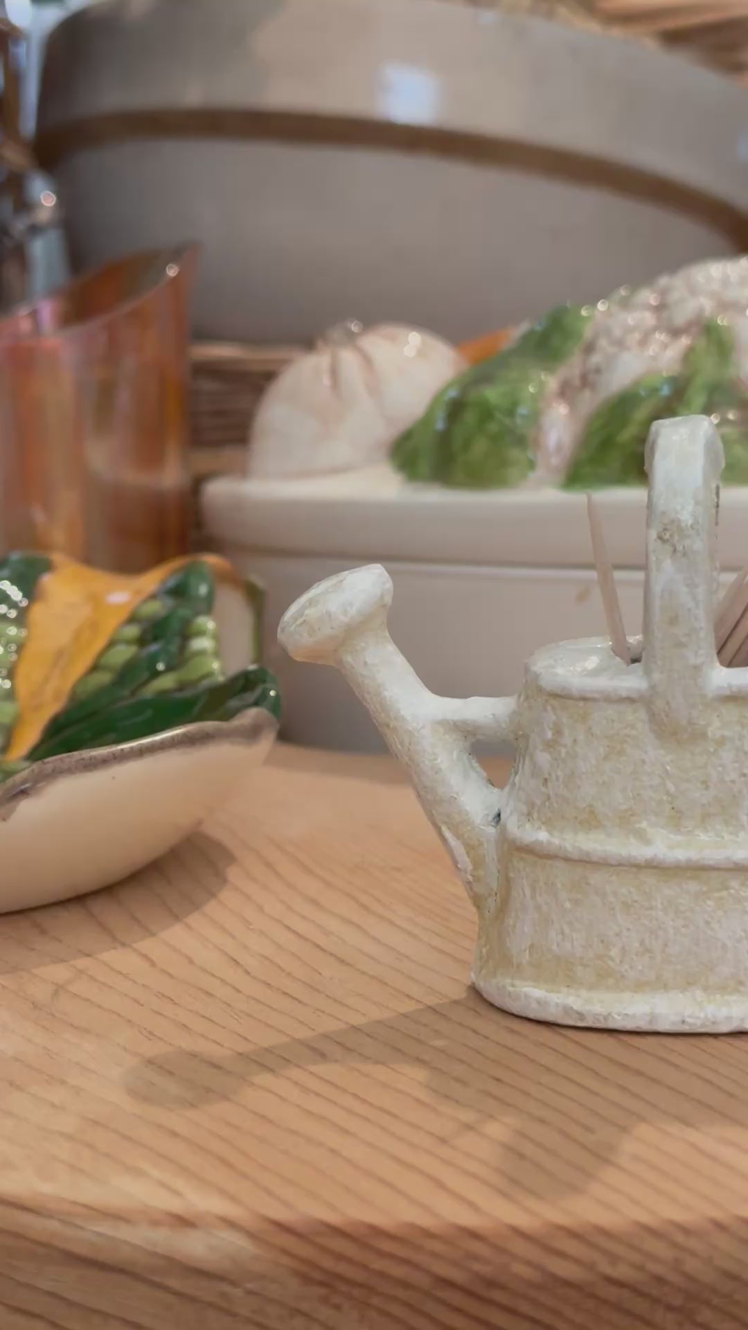 Mini Cast Iron Antique Watering Can