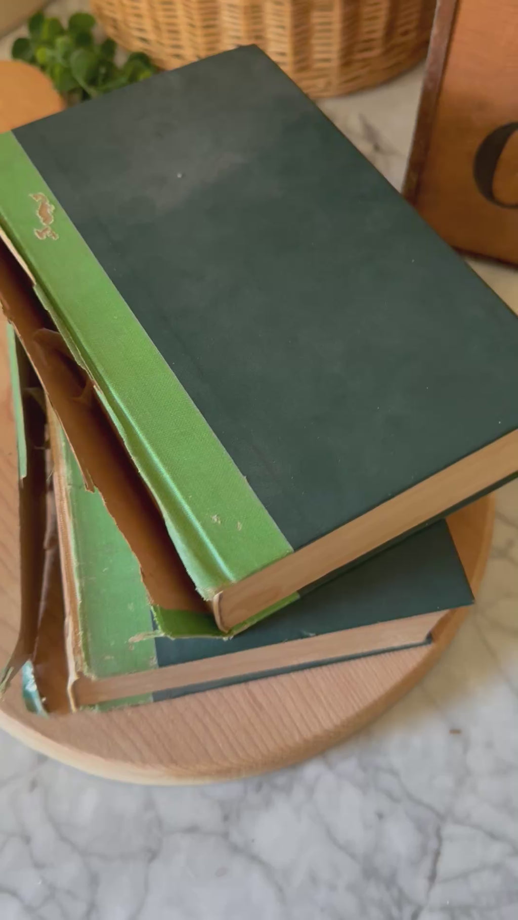 Vintage 10,000 Garden Questions Volumes, Set of 2