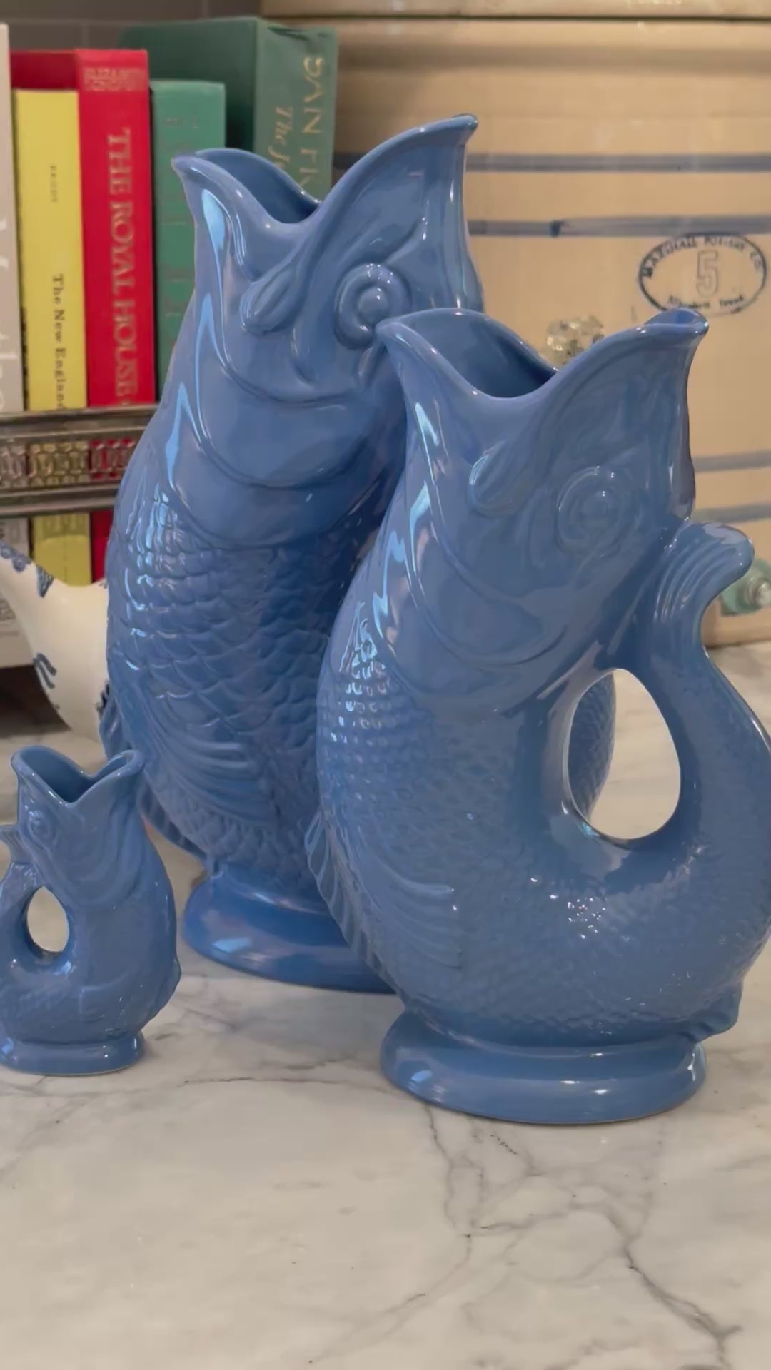 The Original Gluggle Jug - Iconic British Gurgling Fish Pitcher