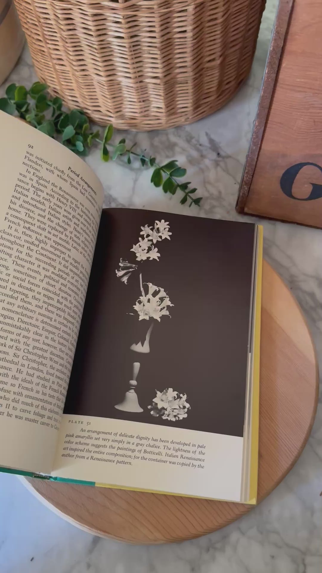 Vintage 1957 Conway's Flower Encyclopedia