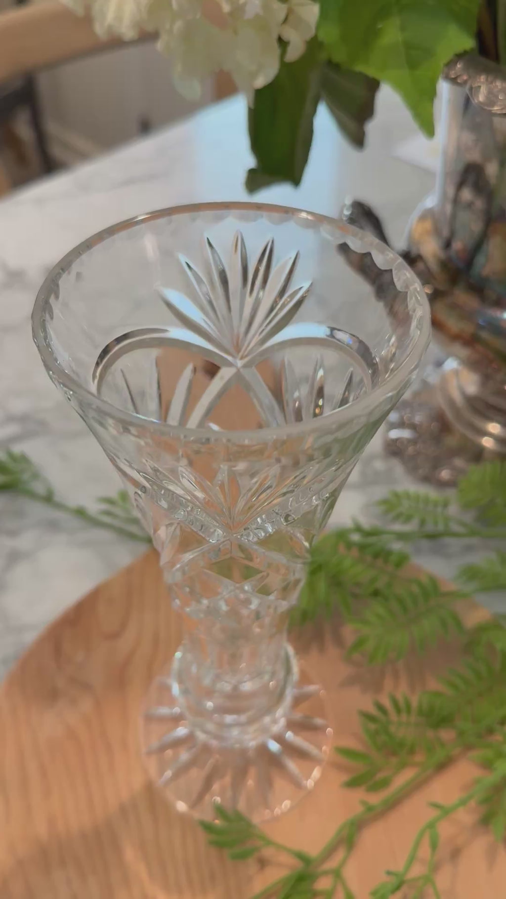 Vintage Waterford Leaded Crystal Vase