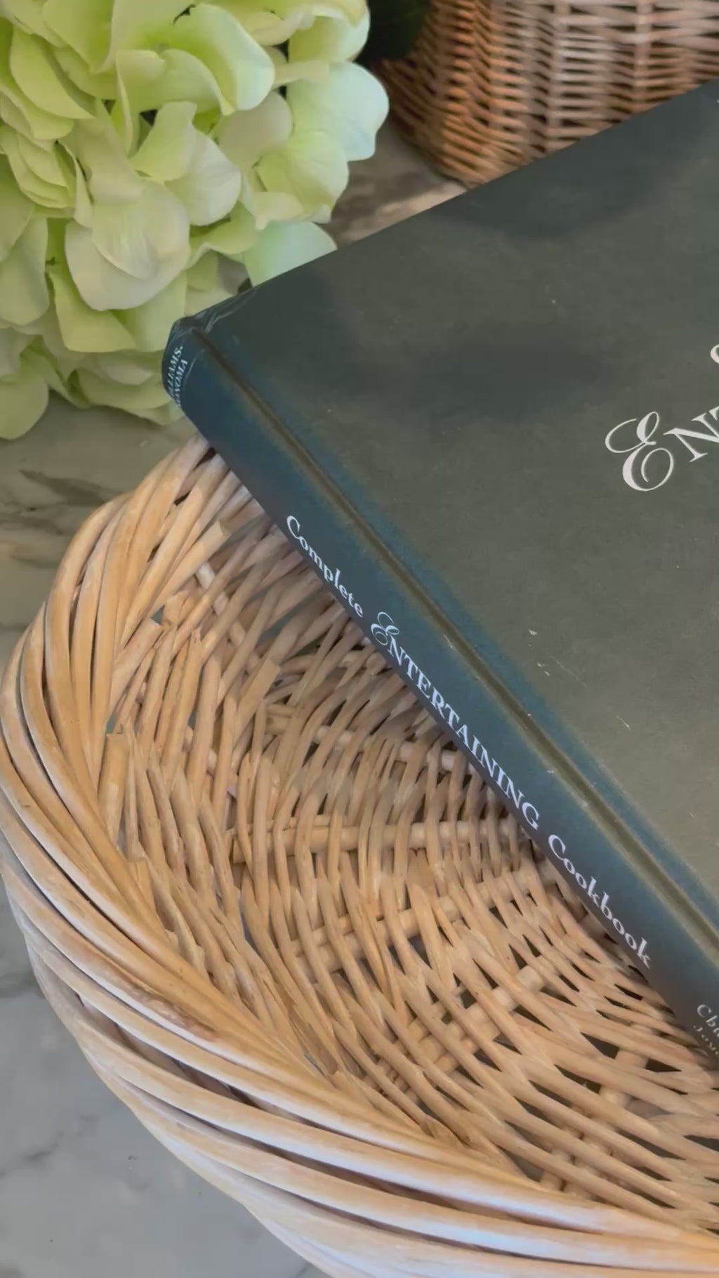 Williams-Sonoma Complete Entertaining Cookbook by Chuck Williams - Hardcover Edition