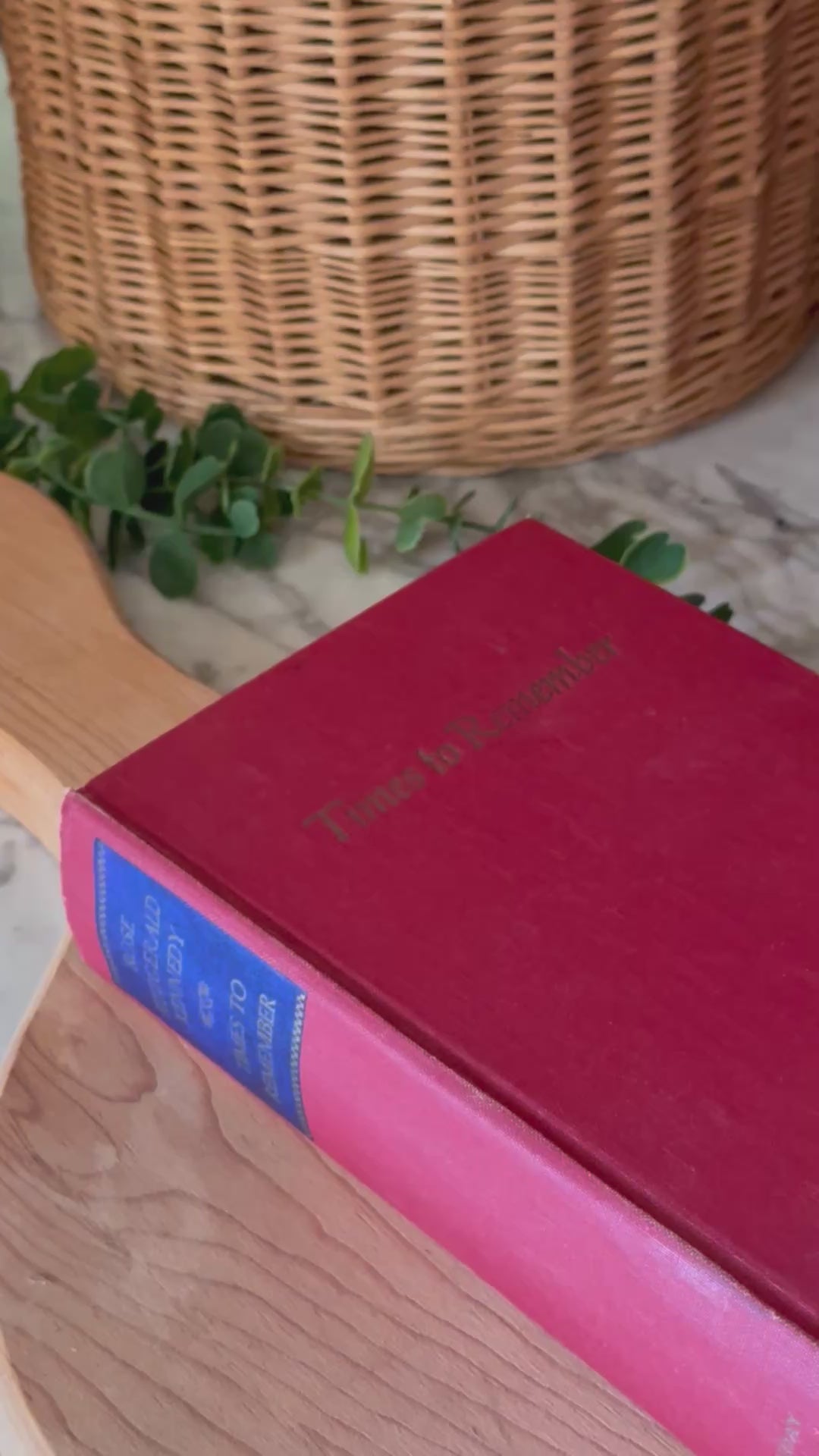 Vintage 1974 Rose Kennedy Memoir