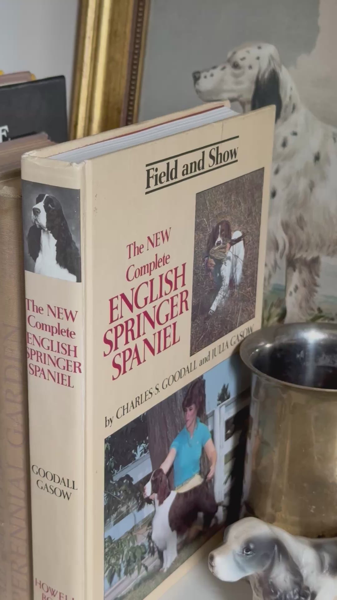 Hardcover Edition of The New Complete English Springer Spaniel Book