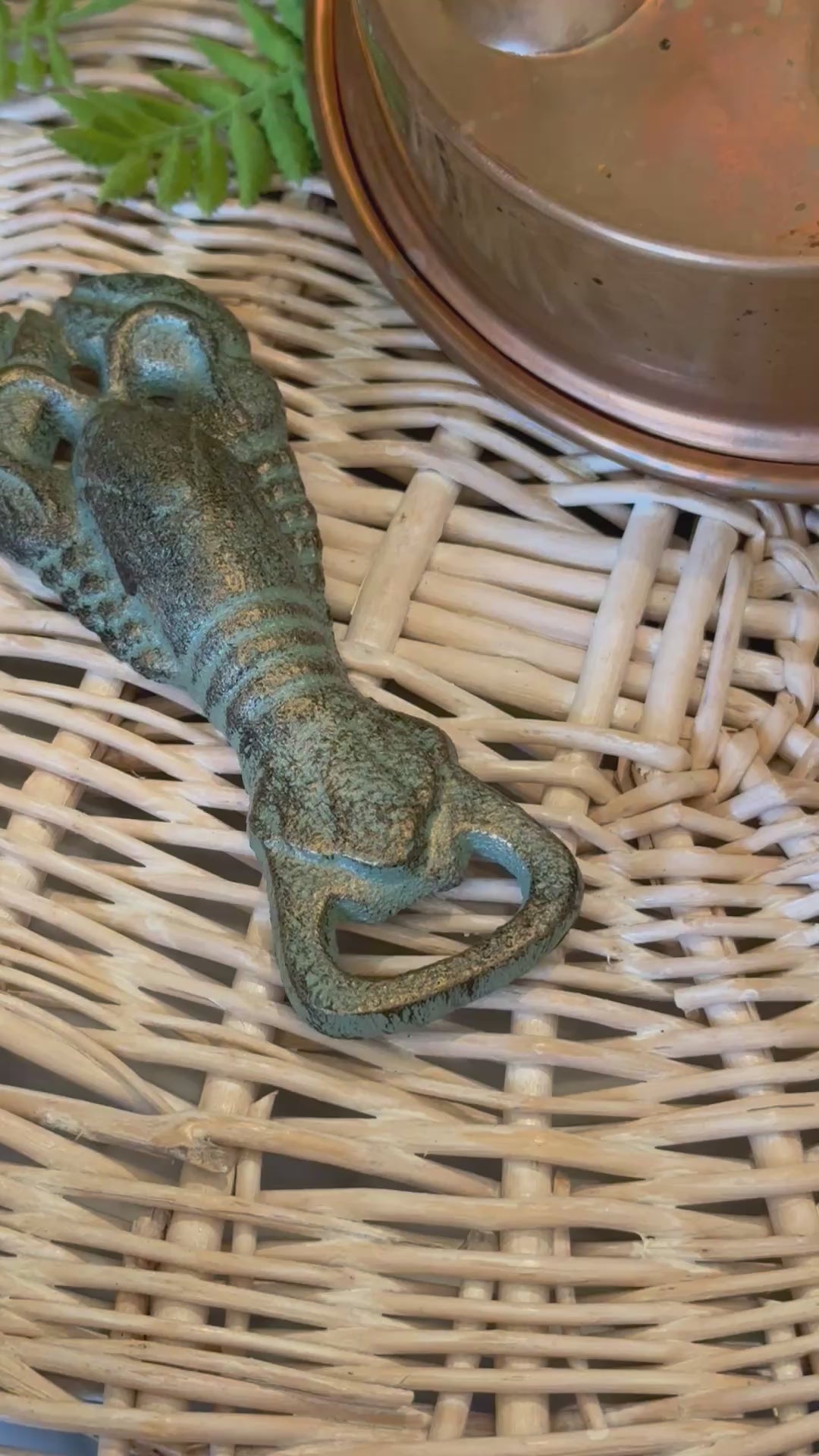 Cast Iron Lobster Bottle Opener