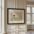 The Field Dog No. 01 - Archival Deckled Edge Framed Retriever Print