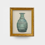 The Found Object No. 02 - Framed c. 1939 vintage carafe art print, archival American design restoration by Van Silvay.