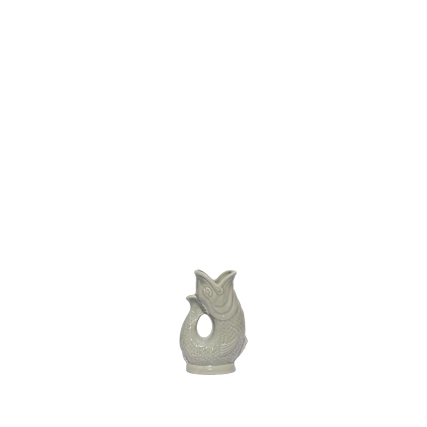 The Original Mini Gluggle Jug - Small Ceramic Gurgling Fish Pitcher