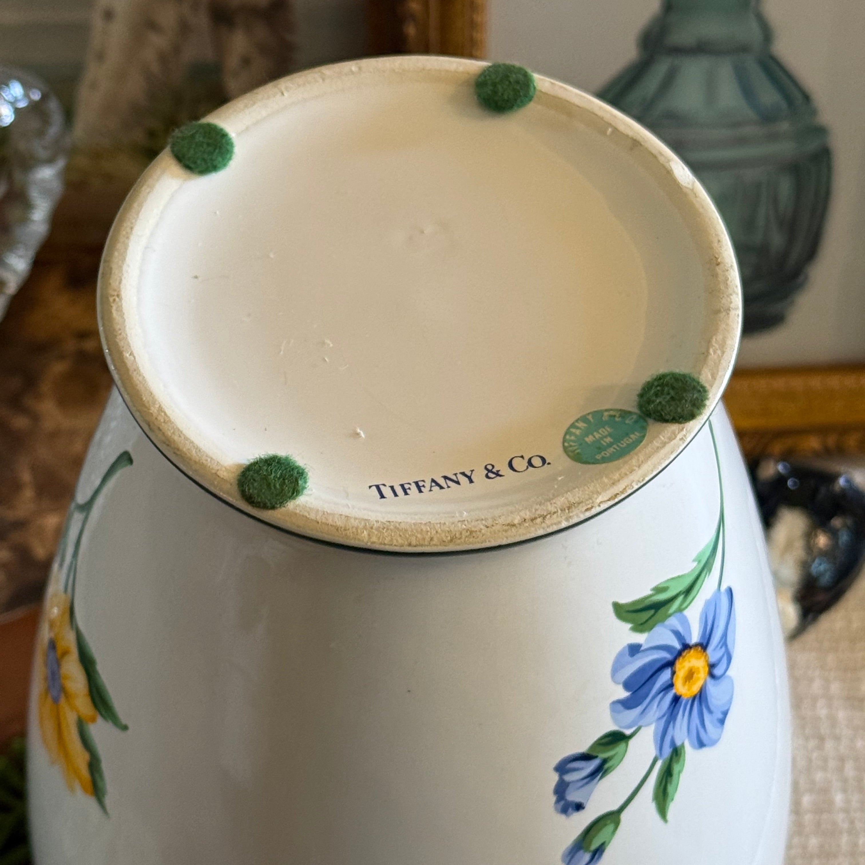 vintage-tiffany-sintra-floral-porcelain-vase brand stamp